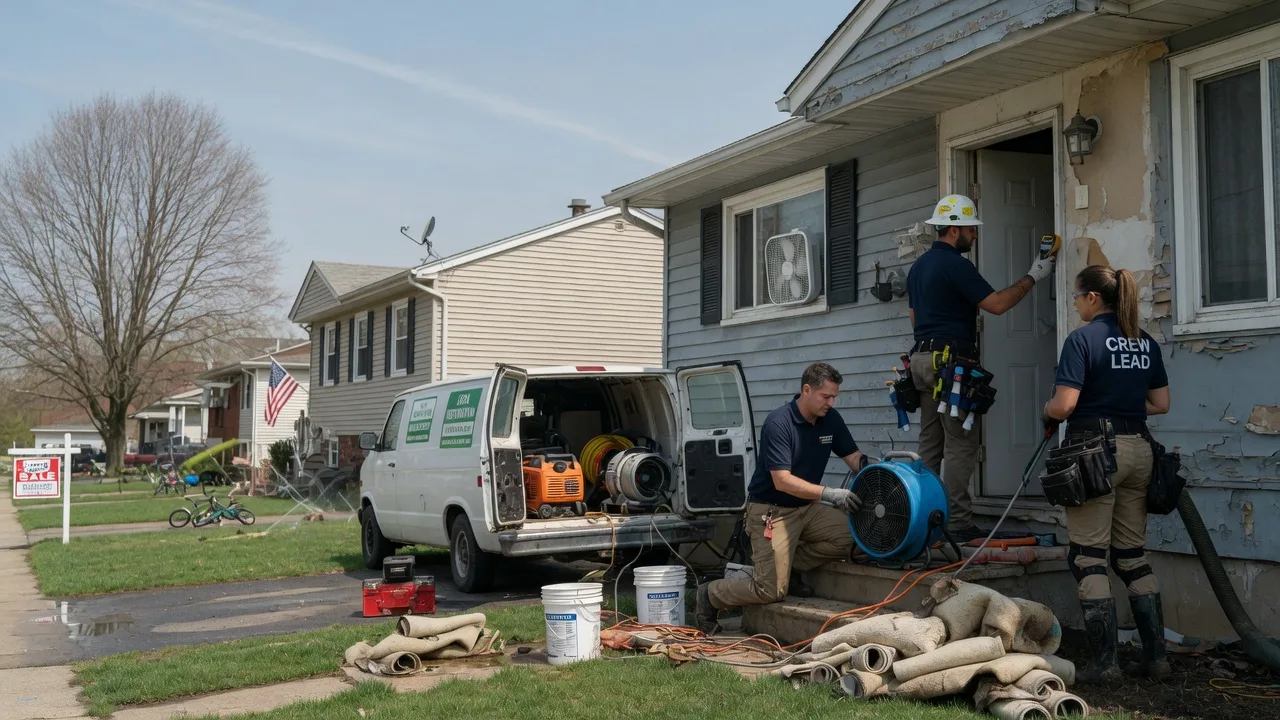 Flood Cleanup in Dixon, IA near me